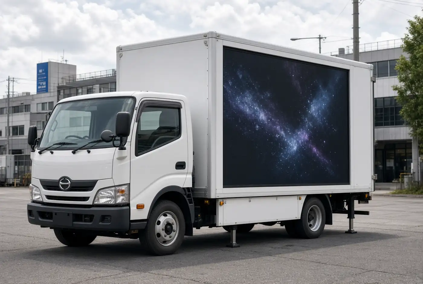 ISUZU ELF 100P LED Screen Truck