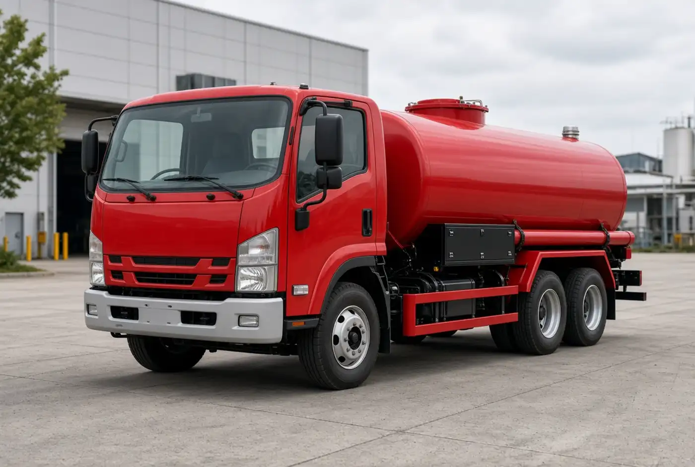 FAW 4*2 8m3 Clean Water Tank and 7m3 Waste Water Tank High Pressure Sweeping Road Sweeper Truck
